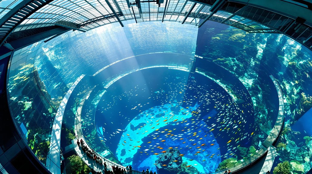 aquarium construction engineering marvel