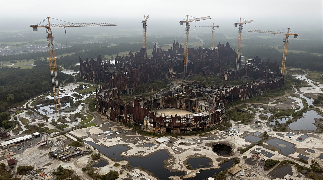 xanadu project construction challenges