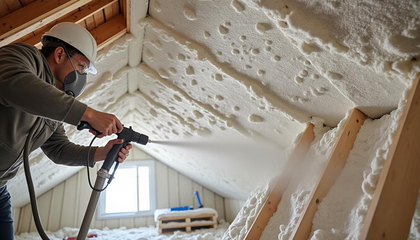 explore the factors influencing the cost of spray foam insulation for your home and learn how it can improve energy efficiency and comfort.