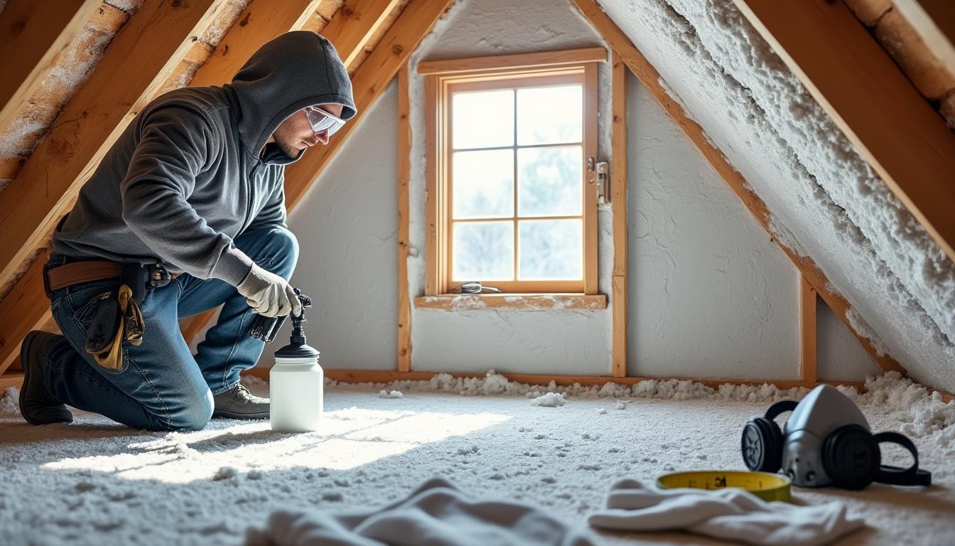 learn about the factors affecting the cost of spray foam insulation for your home and how it can improve energy efficiency and comfort.