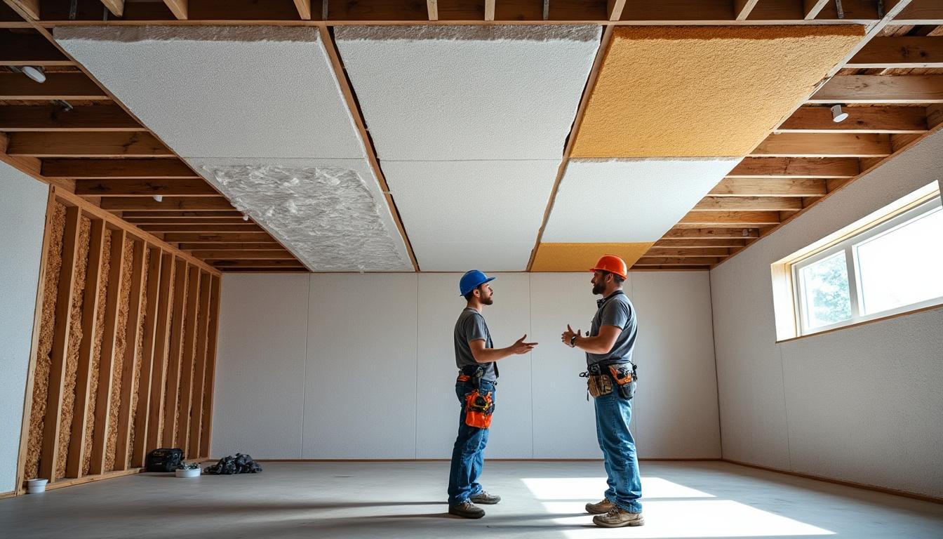 learn how to choose the best basement ceiling insulation for your home with our expert tips to improve energy efficiency and comfort.