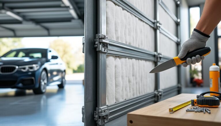 learn effective methods to insulate your garage door, improve energy efficiency, and maintain comfortable temperatures year-round with our step-by-step guide.