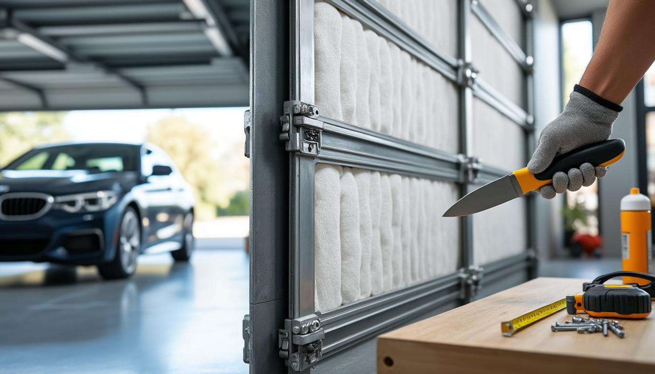 learn effective methods to insulate your garage door, improve energy efficiency, and maintain comfortable temperatures year-round with our step-by-step guide.