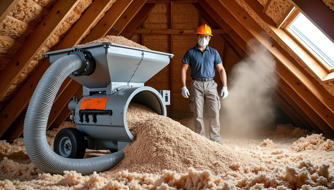 learn how to select the best cellulose insulation blower for your home with our comprehensive guide, ensuring efficient and effective insulation installation.