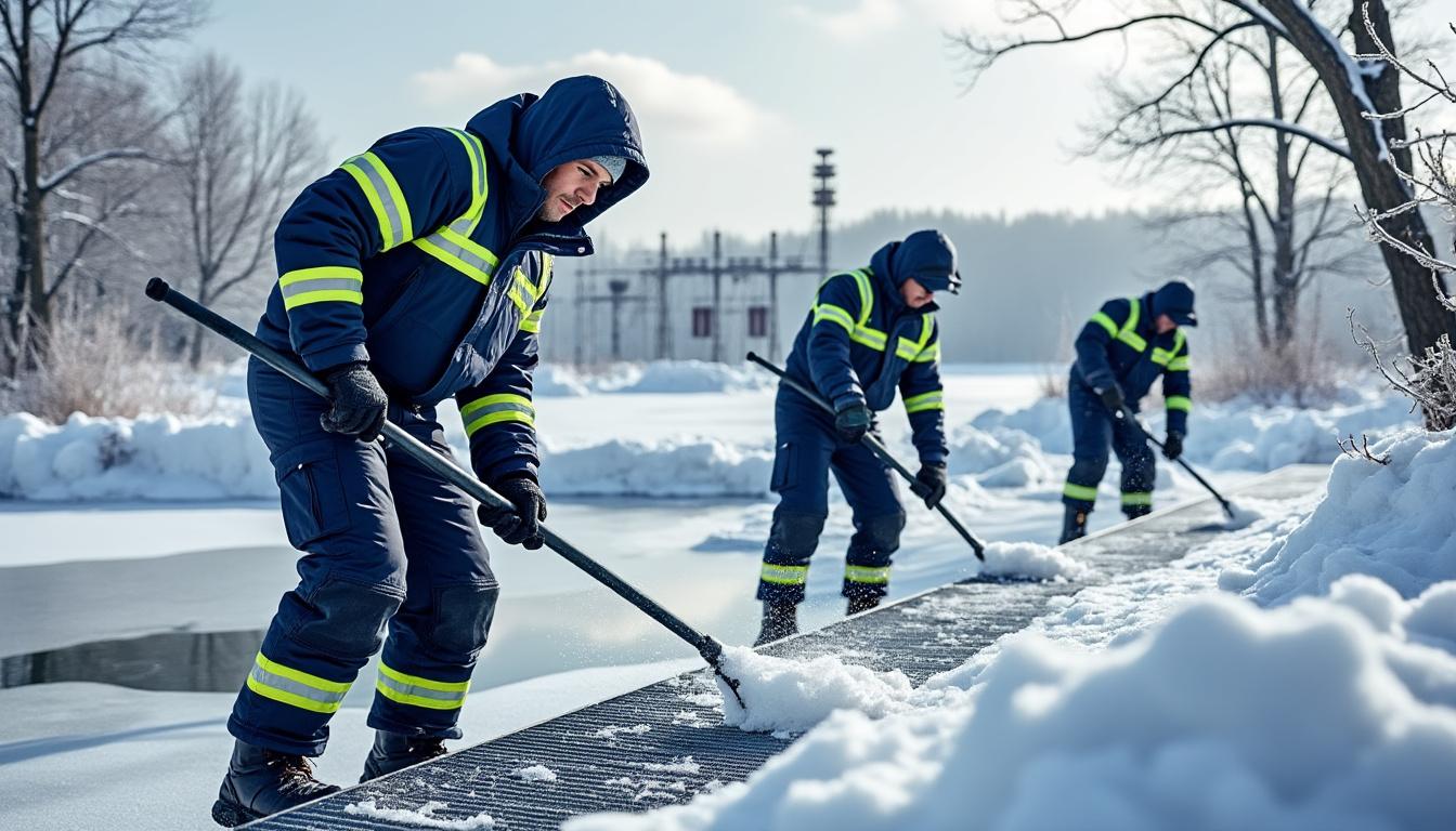 stay warm and protected in cold weather with our durable men's insulated coveralls, designed for maximum comfort and insulation.