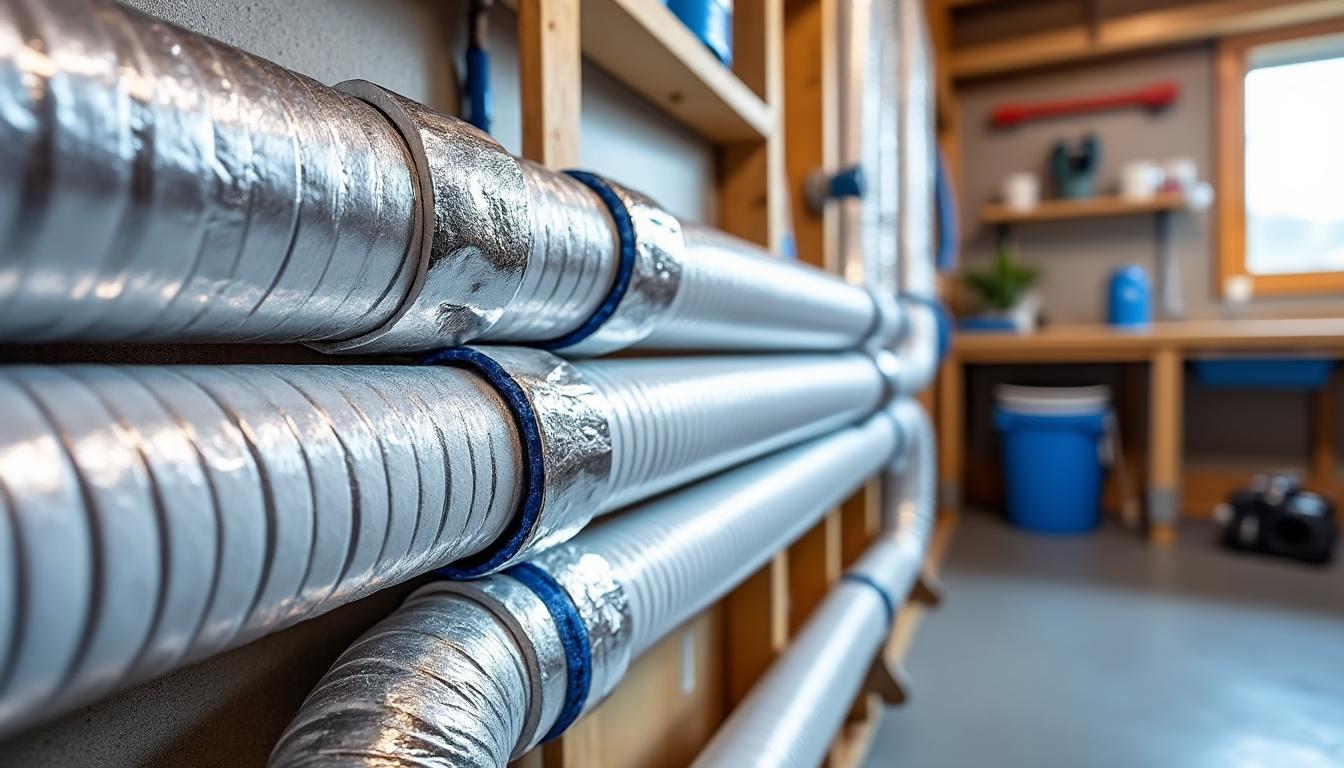 discover the best methods to insulate pex pipes for optimum plumbing efficiency, preventing heat loss and reducing energy costs.