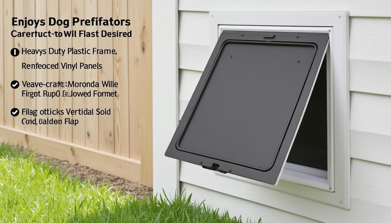 discover why an insulated dog door is crucial for maintaining your pet's comfort by protecting them from extreme temperatures and providing easy outdoor access all year round.