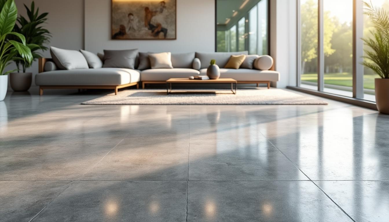 découvrez notre guide complet pour réussir votre revêtement en béton ciré au sol et apportez style et durabilité à votre intérieur.