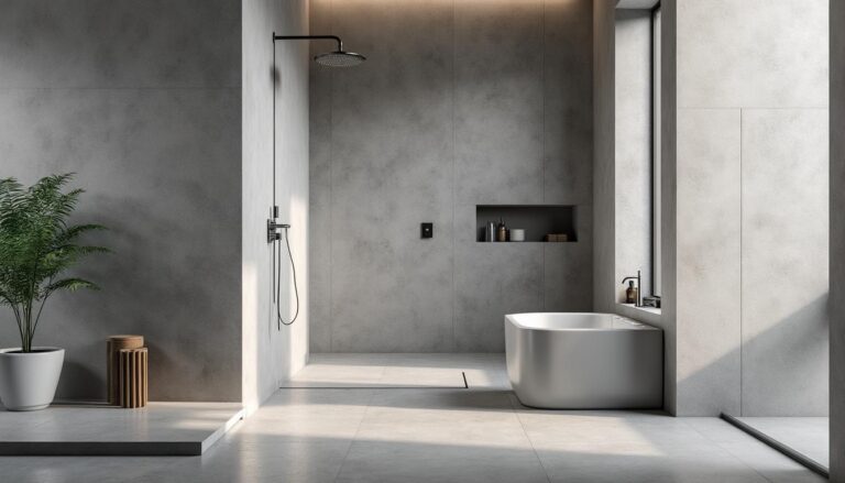 découvrez les avantages du béton ciré dans la douche et nos conseils pratiques pour un rendu parfait, alliant esthétique et étanchéité.