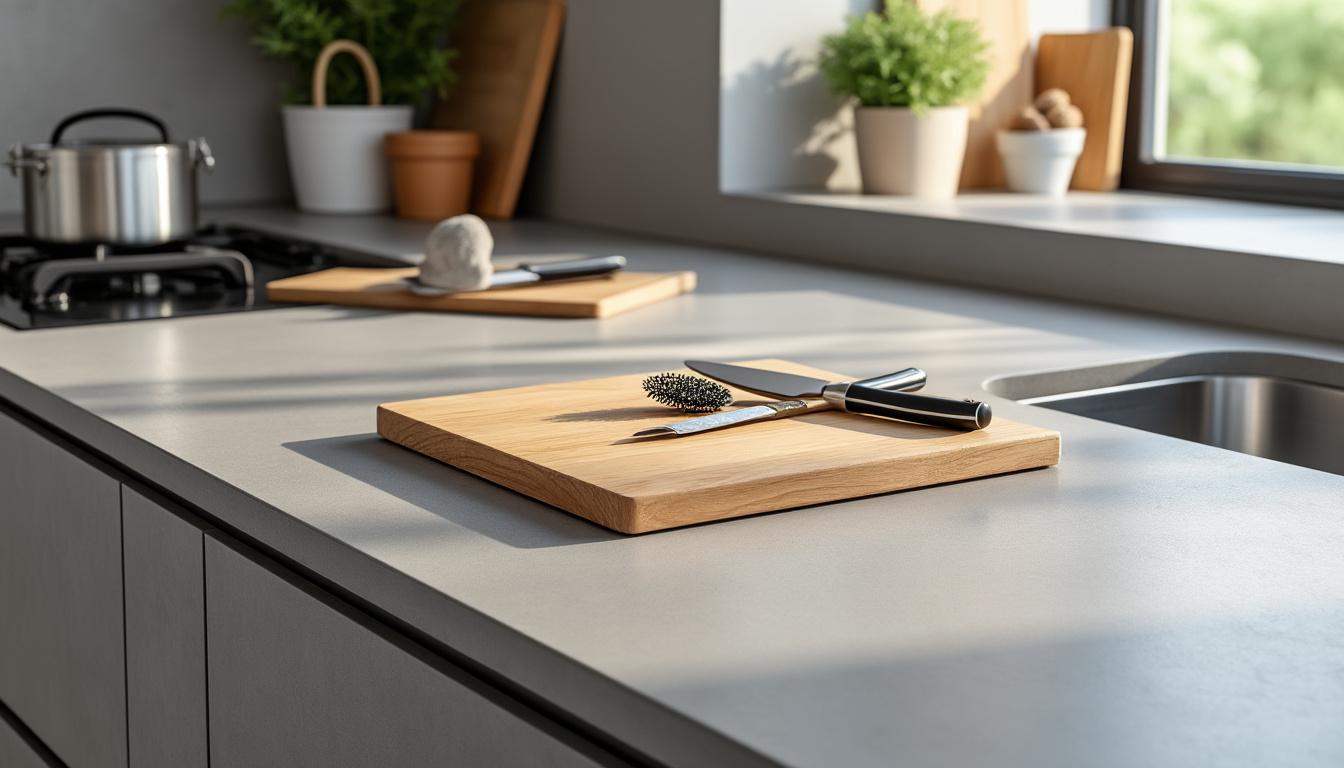 découvrez nos conseils pratiques pour réussir l'installation de votre béton ciré sur plan de travail et transformez votre cuisine avec style et durabilité.