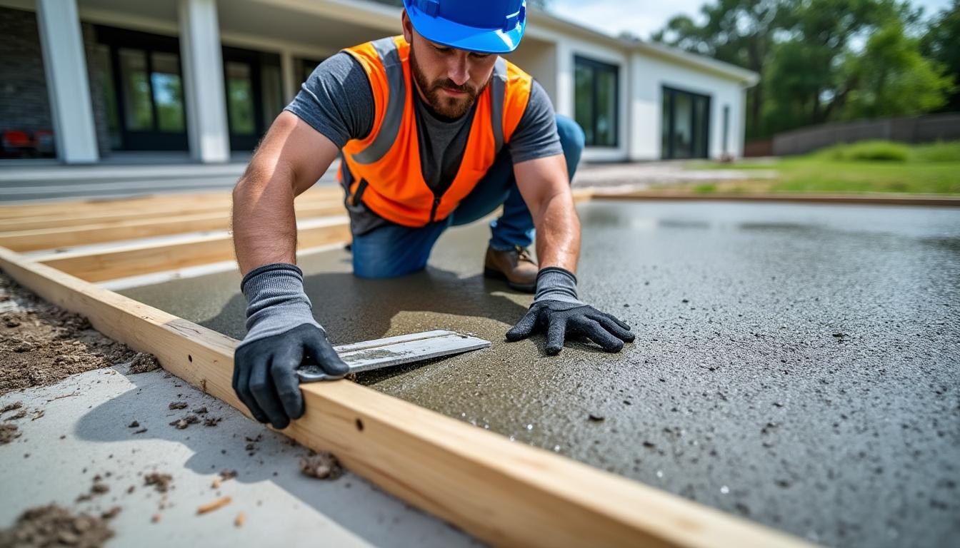 découvrez le prix au m² du béton désactivé en 2026, les facteurs influençant le coût et des conseils pour bien choisir votre revêtement extérieur.